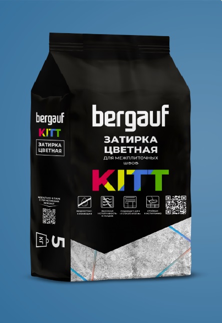 Затирка Bergauf Kitt 2кг. белая